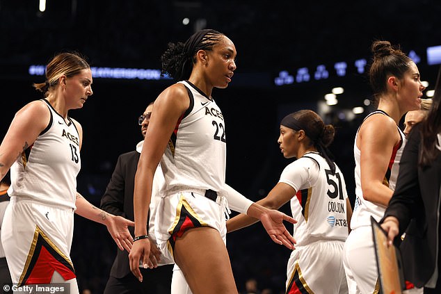 The Las Vegas Aces became the first back-back WNBA champions since the 2001-2002 Sparks