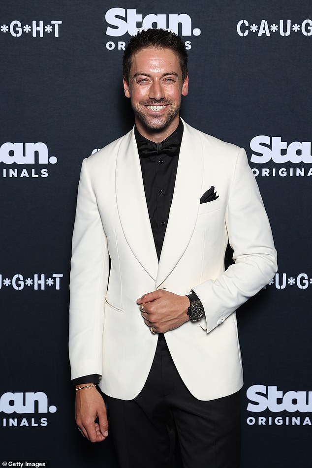 Rising star Lincoln Youne, 31, has spent $925,000 on his first home in Bondi, in Sydney's eastern suburbs.  Pictured: the star on the red carpet for his latest series C*A*U*G*H*T