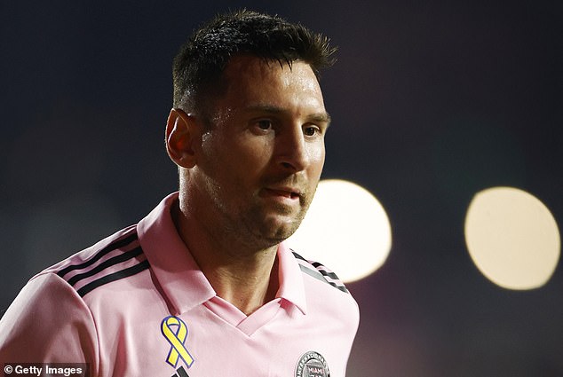 The Inter Miami star had missed the club's last four matches in all competitions due to injury.