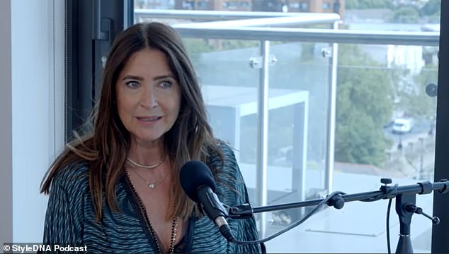 Speaking: The 51-year-old model spoke about how the industry has changed over the years with fashion designer Amanda Wakeley on her StyleDNA podcast