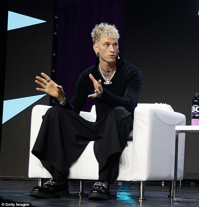 Calm before the storm: Machine Gun Kelly had a terrifying experience when a fan rushed the stage at the 2023 Forbes 30 Under 30 conference in Cleveland on Tuesday