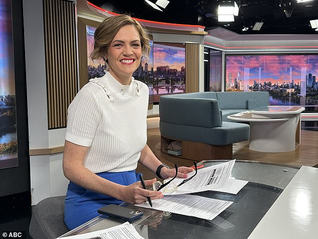 ABC presenter Madeleine Morris (pictured) is to leave the national broadcaster's morning news show after spending four years as the finance presenter.