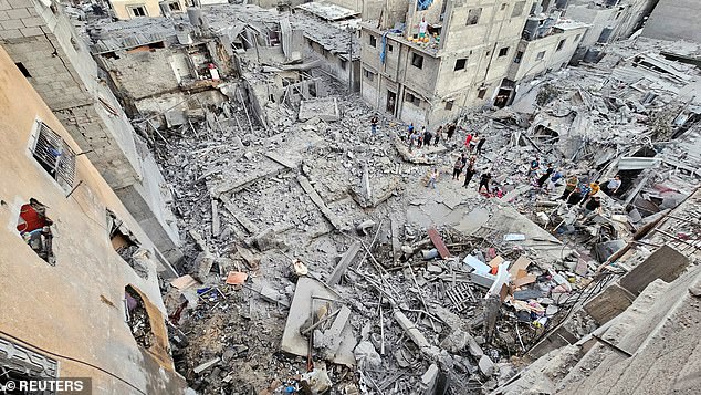 Tragedy: In the conflict, which began on October 7, 3,785 Palestinians have been killed so far in Israeli strikes, according to the Ministry of Health in Gaza