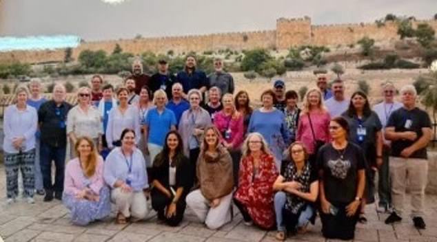 Brittany West's parents, Paul and Audrey West, from Newcastle, had been driving a group of 33 holidaymakers around Israel for about two weeks when the attacks began.