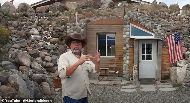 Dean Anderson stars in a YouTube video made by documentary maker Kirsten Dirksen in which he talks about his unique real estate project