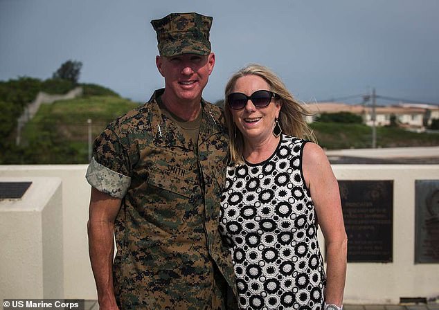 General Smith pictured with his wife Patrisha in Japan in 2018