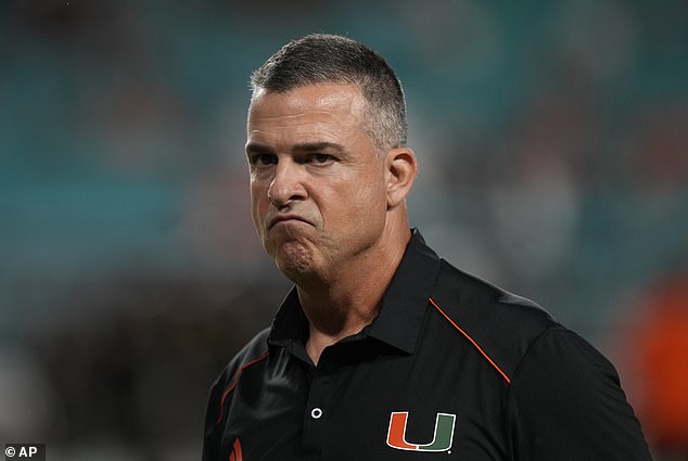 Miami coach Mario Cristobal took full responsibility for mistake against Georgia Tech