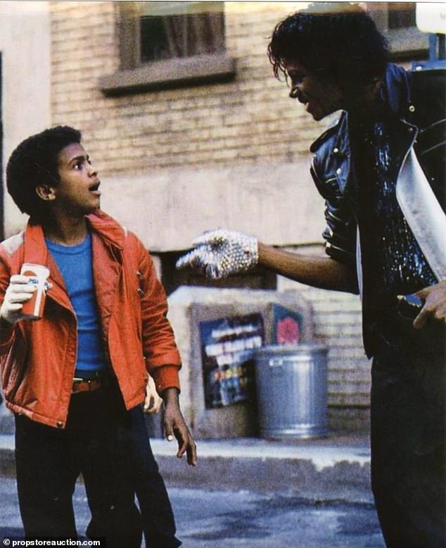 Own a piece of pop music history!  Michael Jackson's bespoke soft leather jacket from his first Pepsi commercial in 1984 will be auctioned on November 10 at 3pm BST via Prop Store Auction