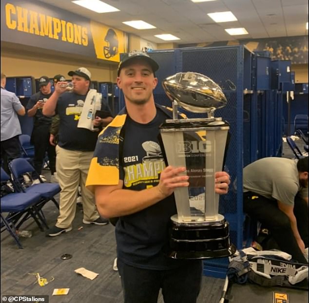 Connor Stalions is a former military captain and member of the Michigan recruiting staff