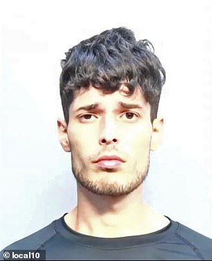 Police named the suspect as Diego Sebastiani Estrada, 24