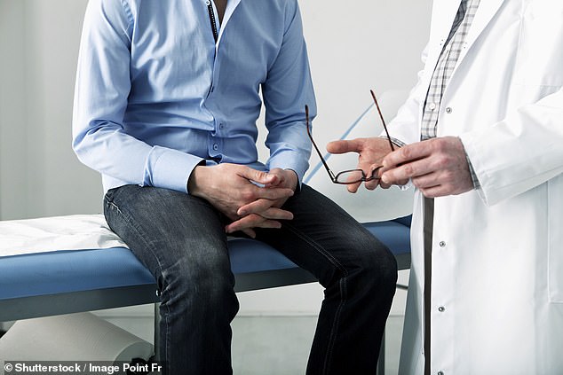 A clinical trial found that men who received abiraterone for two years were half as likely to die from prostate cancer within six years (stock image)