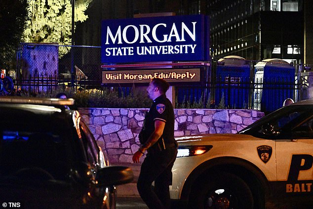 Five people were injured in a mass shooting at Morgan State University in Baltimore on Tuesday