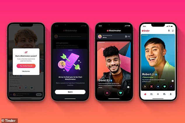 Tinder has launched the Tinder Matchmaker app, which lets your friends and family view potential matches and suggest them to you