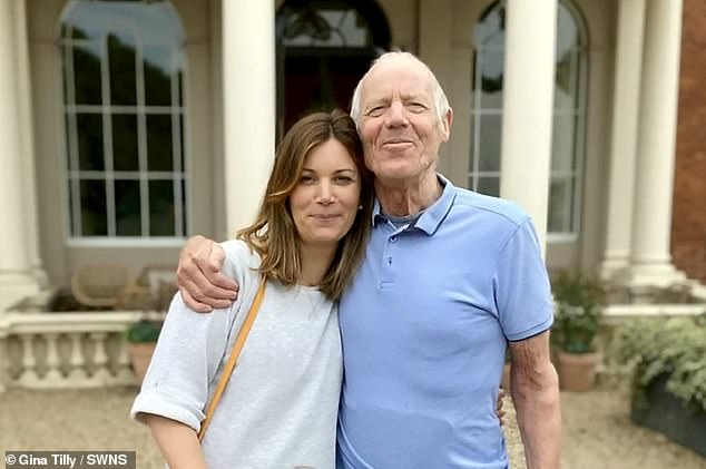 Gina Tilly, the daughter of Clive Worthington (pictured together) who killed herself after a loophole prevented an insurance payout for botched dental surgery that left her in agony for years, yesterday described the system as 'not fit for purpose' '.