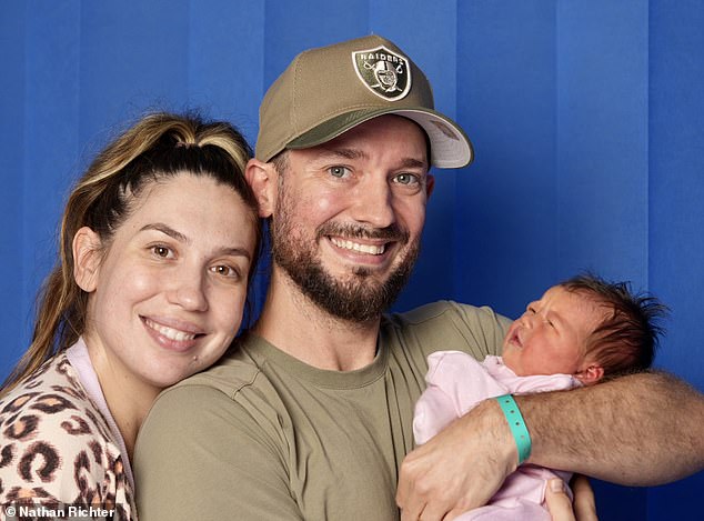 JP Huillet is the proud father of a baby girl.  The former My Kitchen Rules star and his wife Lizzie welcomed their daughter at the weekend at the Royal Women's Hospital in Brisbane, and the birth didn't go to plan.  Everything in the picture