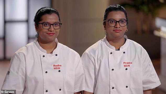 My Kitchen Rules aired its gripping grand finale on Tuesday night, pitting identical twins Radha and Prabha (pictured) against best friends Nick and Christian