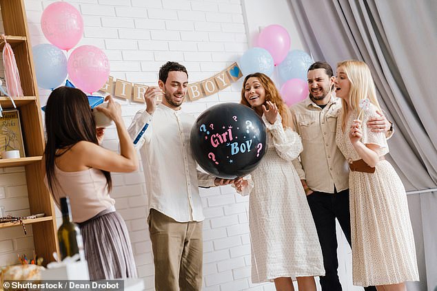 A woman told Reddit she was accused of ruining a friend's gender reveal by telling her own husband that the woman was expecting twins (stock image)