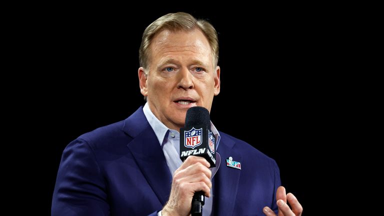 NFL Commissioner Roger Goodell has extended his contract until March 2027