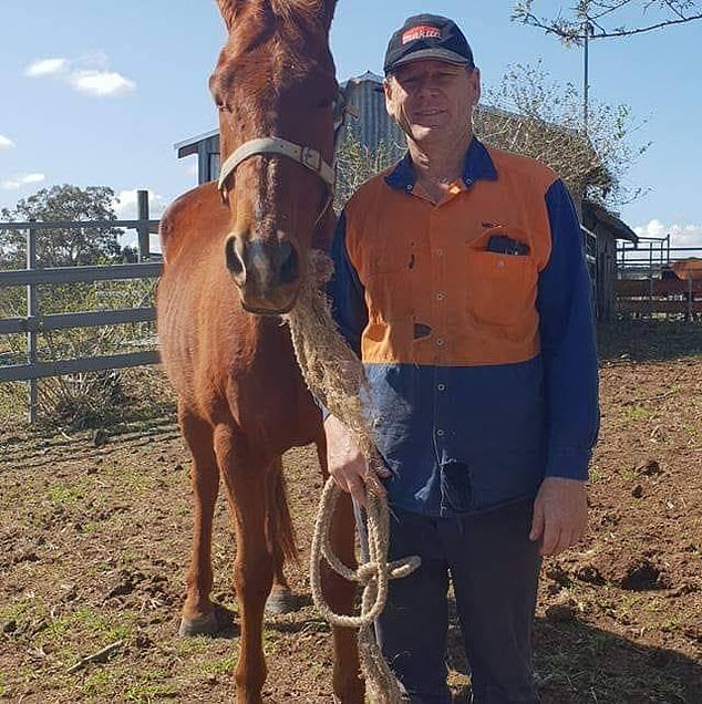 Richard Mainey, 56, died when a bushfire engulfed his family farm near Kempsey