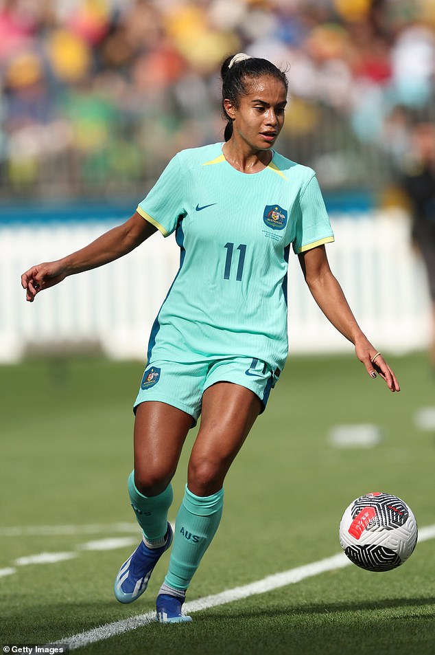 Fowler's star is on the rise with a key role in attack for the Matildas and a contract with Manchester City