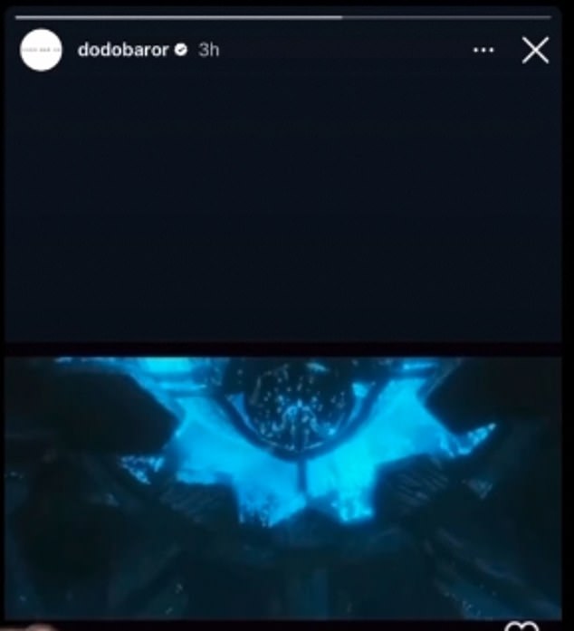 The controversial clip, which imitates a classic scene from the blockbuster Independence Day, has been labeled 'racist' and 'Islamophobic' by critics and appears to have since been removed by the Dodo Bar Or account