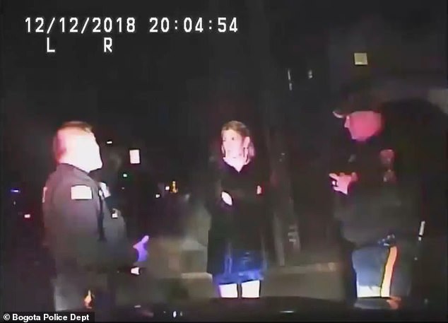 Dashcam video from the crash scene shows Arslanian wearing a dress and fur coat as she speaks to a police officer.  Mordaga was never shown on camera, but his voice was recorded in the background