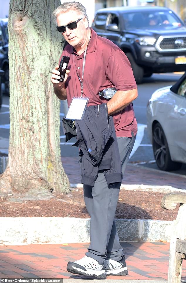 Actor Alec Baldwin, pictured in the Hamptons earlier this month, will be re-indicted for manslaughter in mid-November if the grand jury agrees