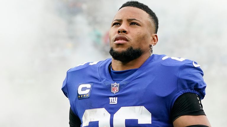 New York Giants running back Saquon Barkley wants to stay with the team