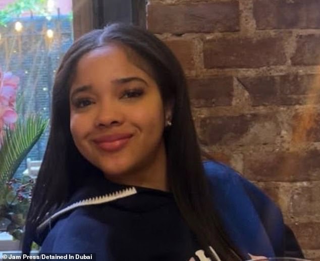 Elizabeth Polanco De Los Santos., 21, and a friend were traveling to New York from Turkey and were detained by airport security during a 10-hour layover at Dubai International Airport