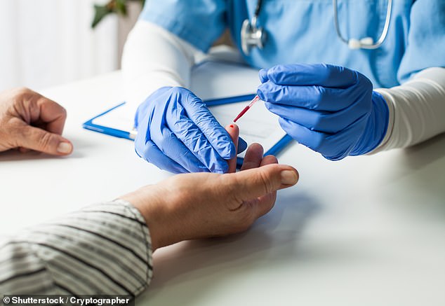 A new finger-prick blood test could help improve the diagnosis of bipolar disorder, which affects 1.3 million people in Britain (File image)