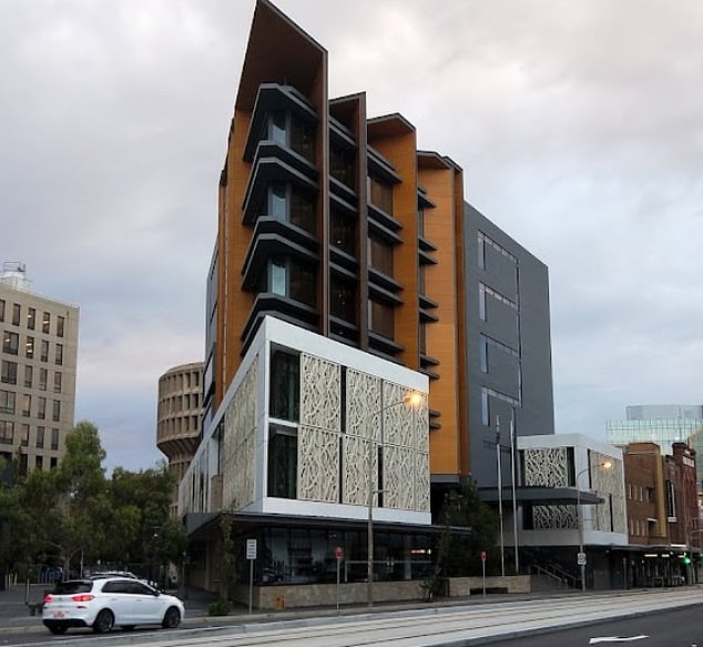 A 65-year-old man was arrested after allegedly exposing himself to school children.  The man was refused bail to appear at Newcastle Local Court (pictured) on Saturday