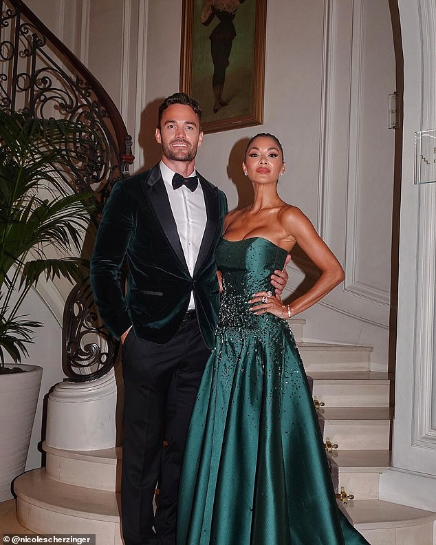 Wedding: Nicole Scherzinger has revealed her wedding plans before saying 'I do' to fiancé Thom Evans