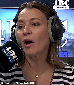 Radio presenter Sofie Formica (above) heard from an Aboriginal man who was called a 'racist' for accepting a Vote No pamphlet