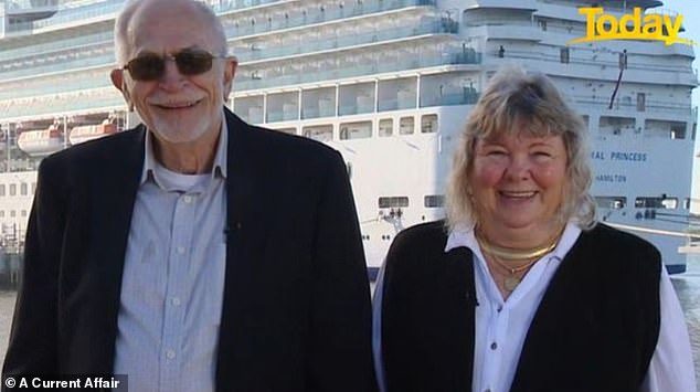 Marty (pictured, left) said the couple has been on board for so long that 