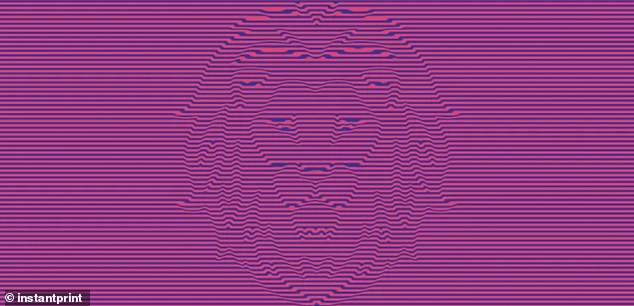 Popular website instantprint has released another optical illusion - challenging users of the site, which covers viral, trending content, to see if they can spot the animal between the navy and purple lines.