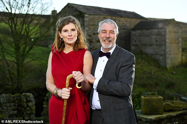 A blast from the past: Amanda Owen, 48, from Our Yorkshire Farm, is apparently planning to return to screens with her ex-husband Clive, 68, after they split in June 2022 over her affair