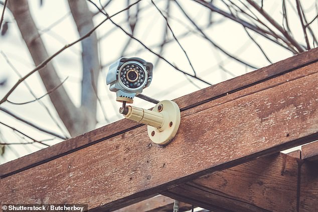 Invasion of privacy?  The neighbor has installed a CCTV camera in his backyard and our reader thinks it has a view of his own house