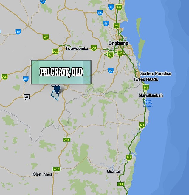The plane crashed just after midday on Tuesday in Palgrave, south-west of Warwick, in the Southern Downs region