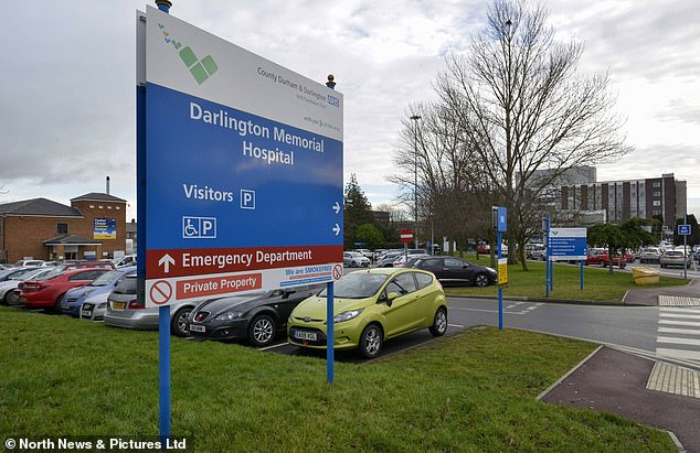 The person, whose identity has not been revealed, was pronounced dead when paramedics attended an incident before being taken to Darlington Memorial Hospital (stock image)