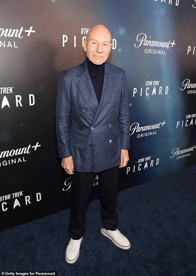 Oops!  Patrick Stewart, 83, admitted in his memoir Making It So that he thought his 2002 Star Trek: Nemesis co-star Tom Hardy wouldn't amount to anything, according to Insider;  seen in April in LA