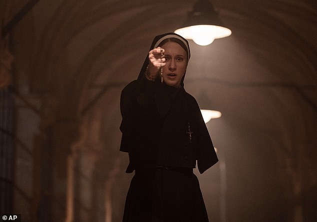 New competition caused The Nun II to plummet to fourth place after two weeks at number one.  The fright flick starring Taissa Farmiga as a nun who may come into contact with alien evil has grossed $4.675 million