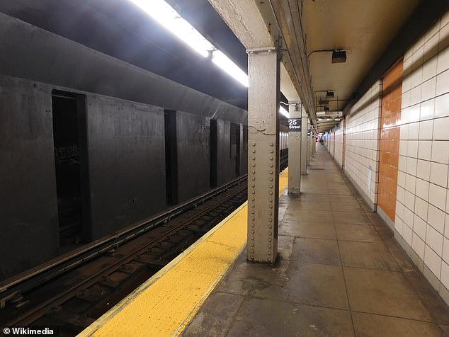 A man sexually assaulted a woman on a Brooklyn subway early Friday morning by ejaculating on her face as it pulled into the 25th Street station.