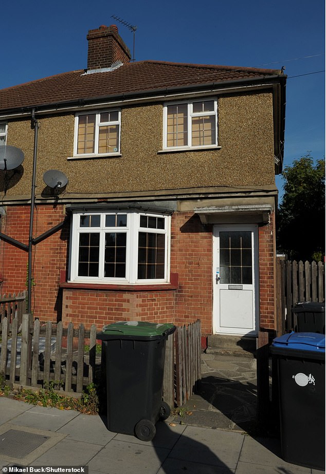 The series of paranormal events are said to have taken place at a house on Green Street in Enfield, North London (pictured above in 2011)