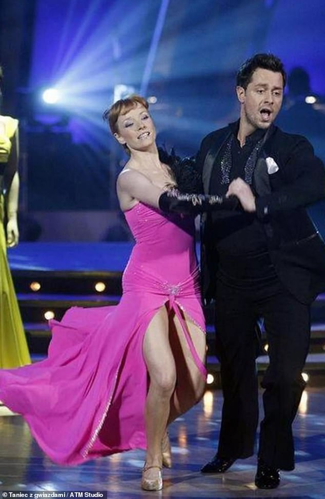 Cezary Olszewski performs on Dancing With The Stars