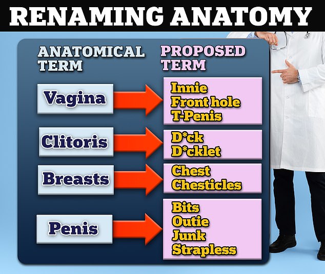 Pediatrician Dr. Ilana Sherer gave a presentation at the American Academy of Pediatrics National Conference and Exhibition calling for more gender-neutral terminology for body parts