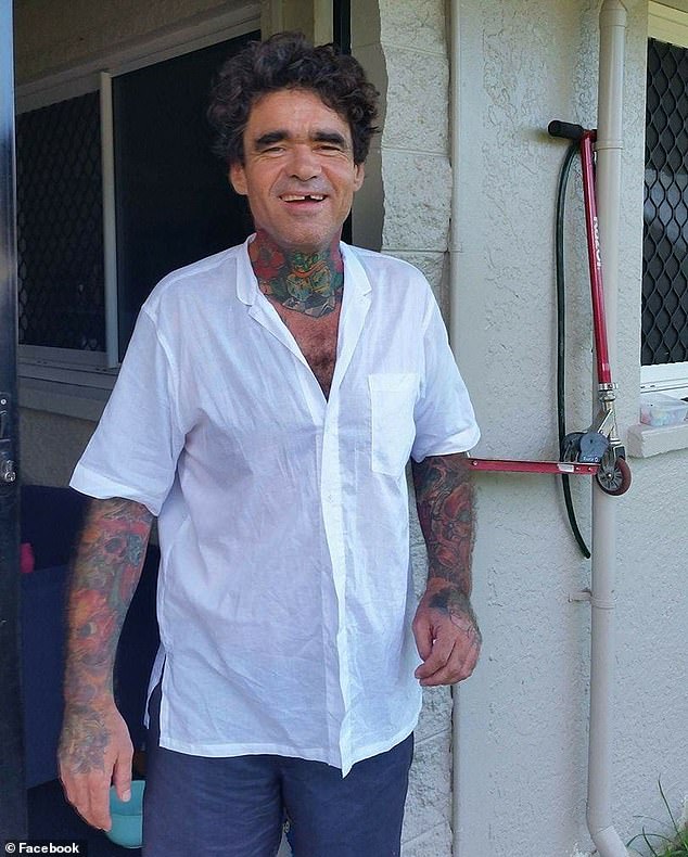 Michael Eaton, 51, (pictured) was a single father of five who had recently separated from his wife and was an early morning regular at Cairns Central Shopping Center in Queensland.