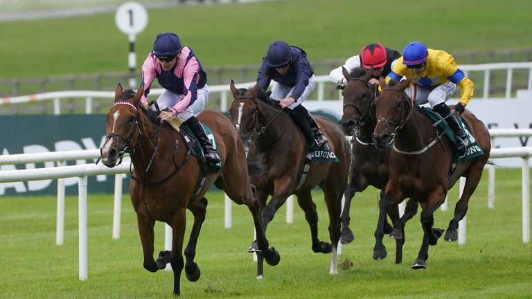 Via Sistina rides faultless in the Pretty Polly Stakes at the Curragh