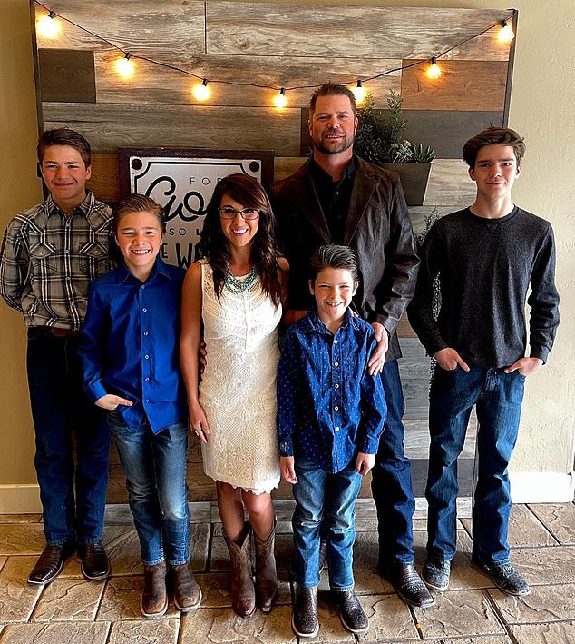 The couple married in 2006 and share four sons together