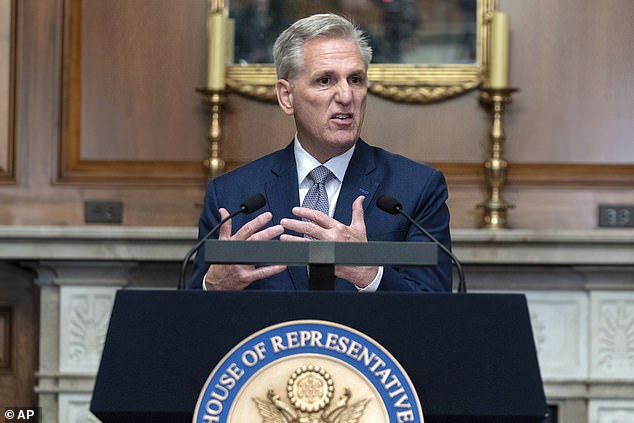 Republicans will hear the final word from the two announced nominees for speaker on Tuesday before voting on Wednesday - but now face a wrench in the plans with allies of Kevin McCarthy gunning for his return.