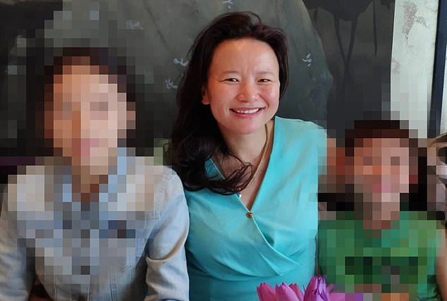 Australian journalist Cheng Lei (pictured center), who has been held by authorities in China for the past three years, has revealed why she was jailed